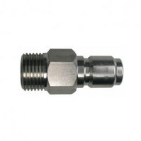 Adapter for stainless steel male coupler
