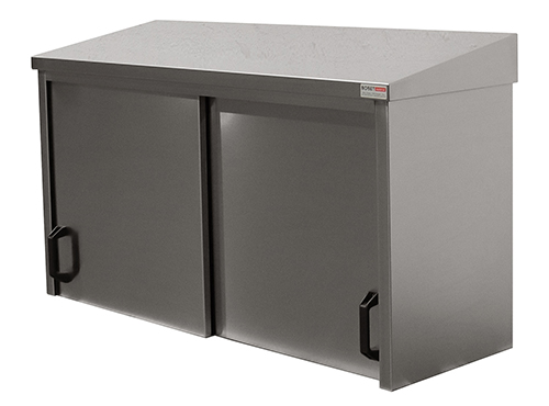 Stainless steel wall mounted cabinet