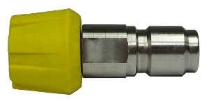 Rinsing nozzle 25° 1/4 female yellow protection
