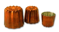 Copper cannelé mould