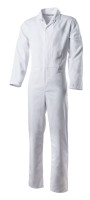 Polycotton coverall with press studs