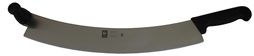 Cheese knife curved blade