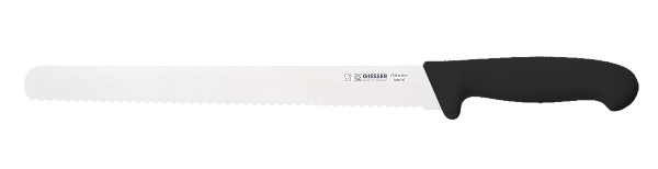 Serrated genoese knife