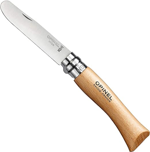 Knife OPINEL Stainless steel round tip