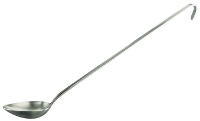 Stainless steel basting spoon