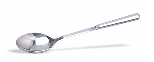 Stainless steel plain spoon 32cm