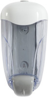 White ABS  0.8 liter soap dispenser
