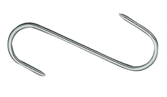 S-HOOKS, MEAT HANGERS AND HOOKS
