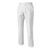 Cotton trousers white