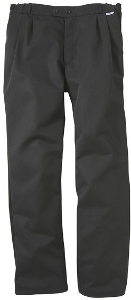 Black cooking trousers