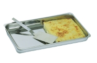Stainless steel lasagne spatula