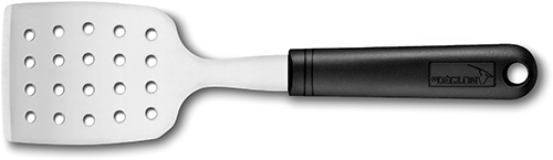 Stainless steel perforated spatula