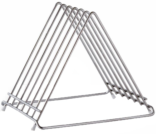 Rack drainer for cutting boards