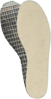 Thermal alu insole