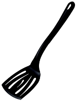 Black nylon perforated spatula