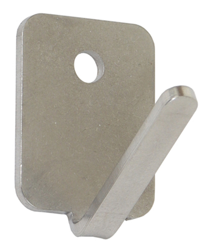Support Identification Inox BOBET Matériel - Support mural inox 1, 2, 4 ou 6crochets