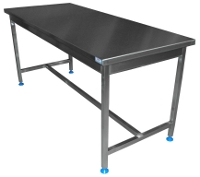 Stainless steel preparation table 