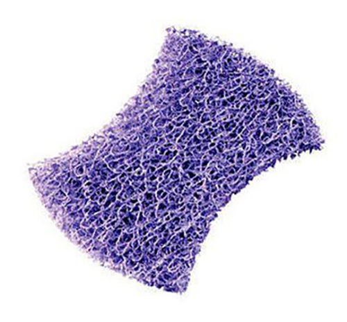 Purple scouring pad