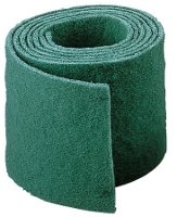 Green scouring roll pad