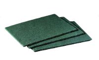 Green scouring pad