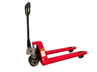 Lacquered steel pallet truck