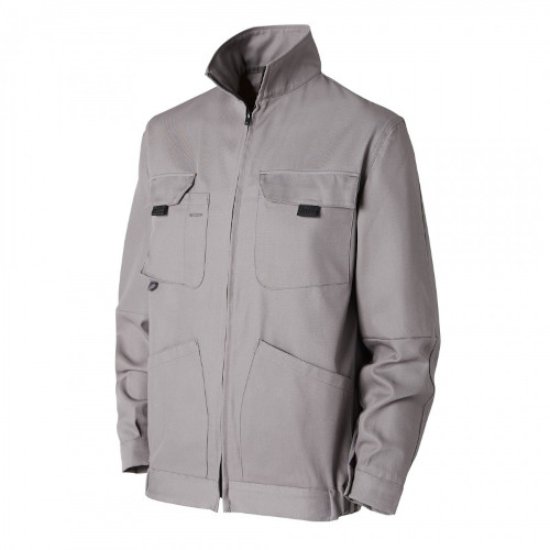 Grey multi-pockets jacket